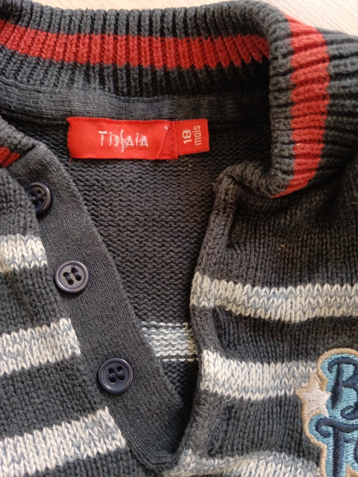 Fine striped sweater – photo 3